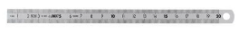 Metalen meetlat - 20 cm
