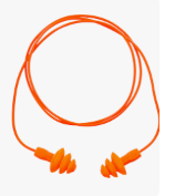 Oordop met koord herbruikbaar - VERPLICHT AAN TE KOPEN OP TSM WEBSHOP