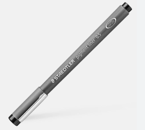 Pigmentliner 0,5 zwart permanent