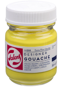 Plakkaatverf FL22 citroengeel S2 - Afbeelding 1