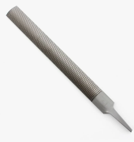 Vijl voor hout halfrond - 250 mm