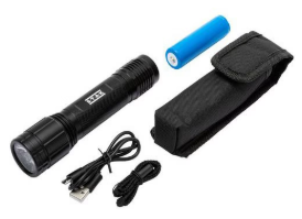 Zaklamp met etui